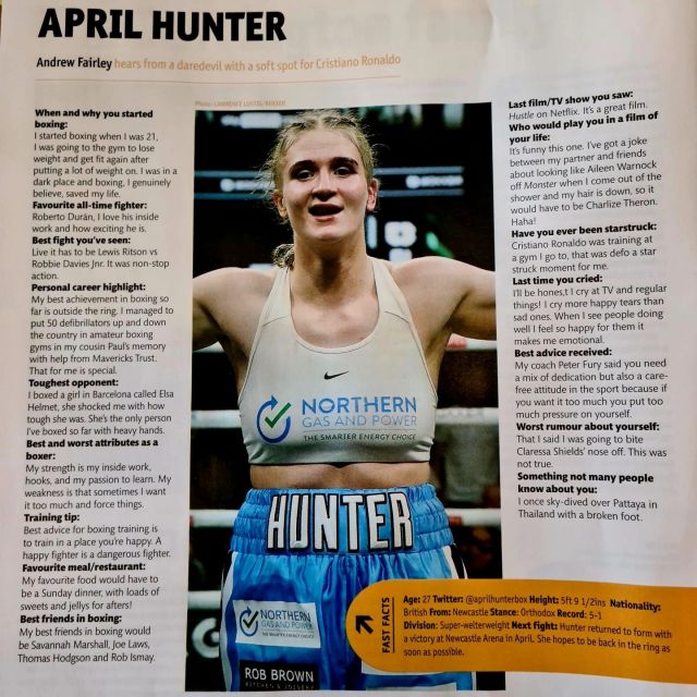 🔥 As part of our 'Keep the Beat' campaign, we dedicated ourselves to donating 50 defibs to boxing clubs across the country, and we couldn't have done it without our ambassador, @aprilhunterboxing 

The talented fighter recently spoke to @boxingnewsonline about why it meant so much to honour her cousin, Paul Gardner's memory.

"My best achievement in boxing so far is outside the ring. I managed to put 50 defibrillators up and down the country in amateur boxing gyms in my cousin Paul's memory with help from Maverick Stars Trust. 

"That for me is special."

@jamiemoore777 | @nigeltraviscc | @chancam91 | @deliciousboxing | @jazzadickens10 | @conner_tudsbury | @dave_boxingcoach | #boxing | #PaulFury | @chrisingramrally | #defib | #cpr | #defibrillator | @savmarshall1 | @peterfury | @hughiefury | @englandboxingofficial | @pgcpr