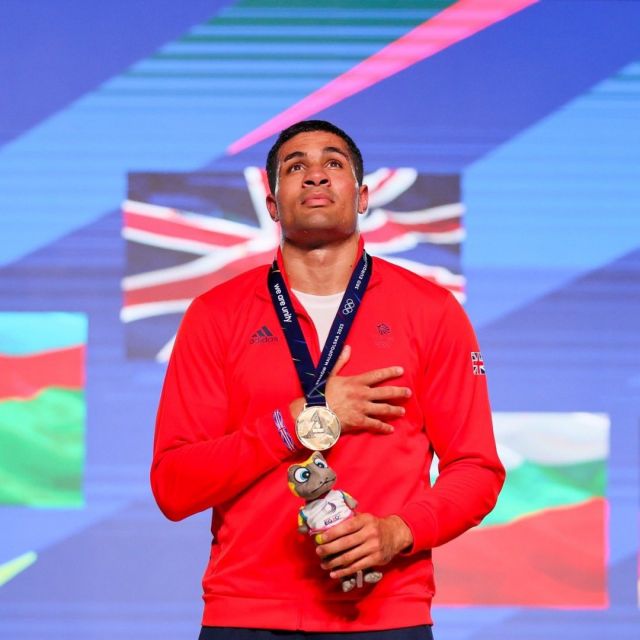 🥇 We're absolutely over the moon for our ambassador, @deliciousboxing, who has just won the gold medal at the European Championships.

DJ looked sensational en route to winning the competition and securing his place at the 2024 Olympic Games in Paris.

And he also received the honour of being the flag-bearer for @gbboxing at the closing ceremony!

@europeangames2023 | #TeamGB | #Paris2024 | @conner_tudsbury | @kezzad8 | @jqcoach1 | @jqboxingclub | @gbboxing
| #boxing